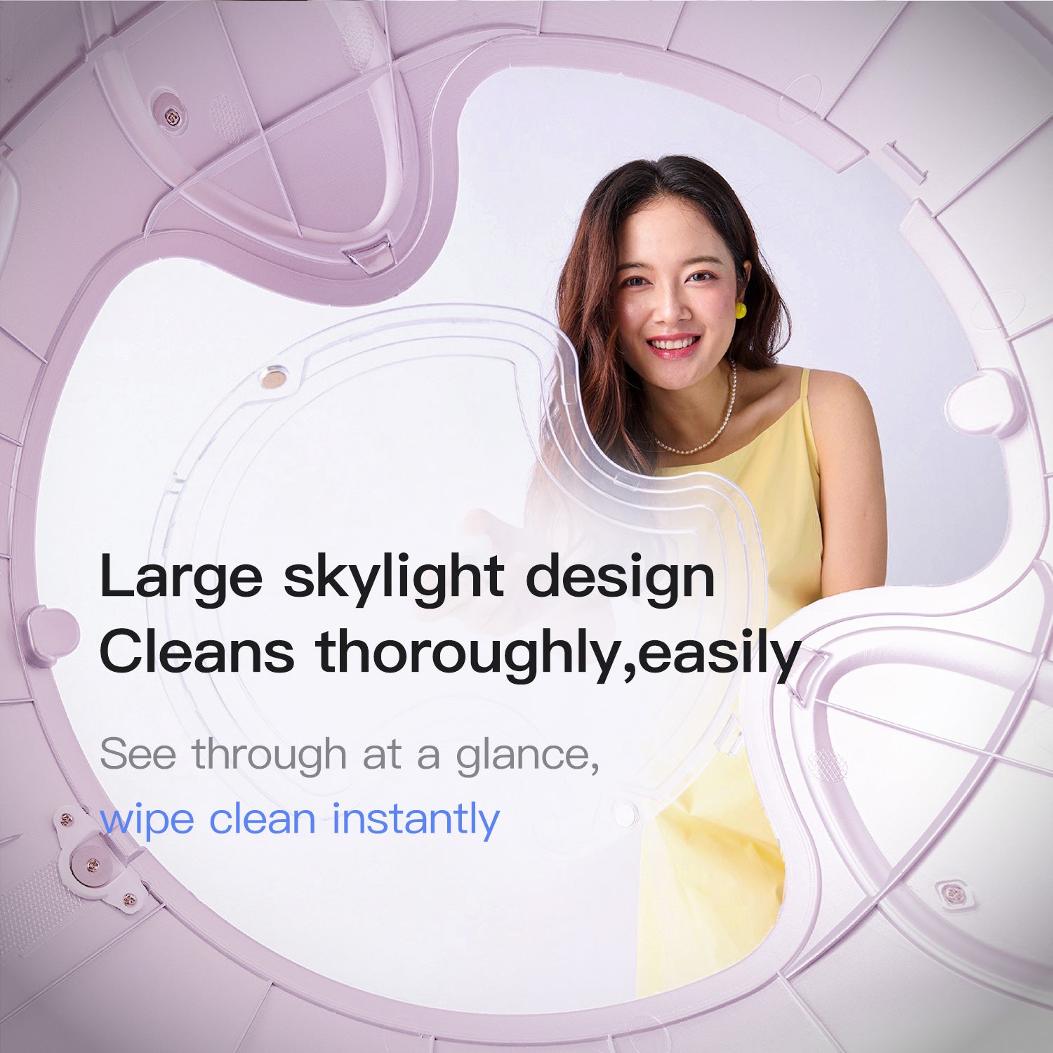 Woohuloo Smart cat litter box - Pink