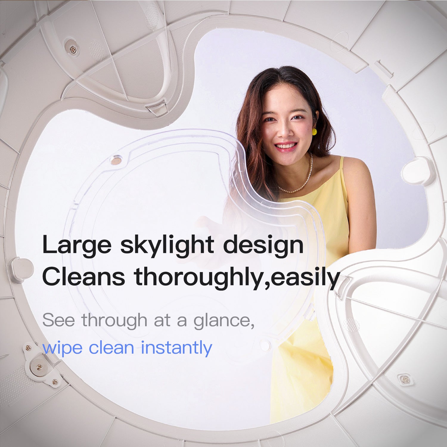 Woohuloo Smart cat litter box - White