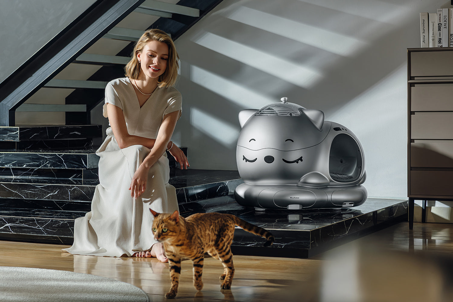 Key Features of the Woohuloo Smart Litter Box